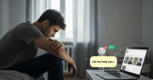 Men are opening up about mental health to AI instead of humans